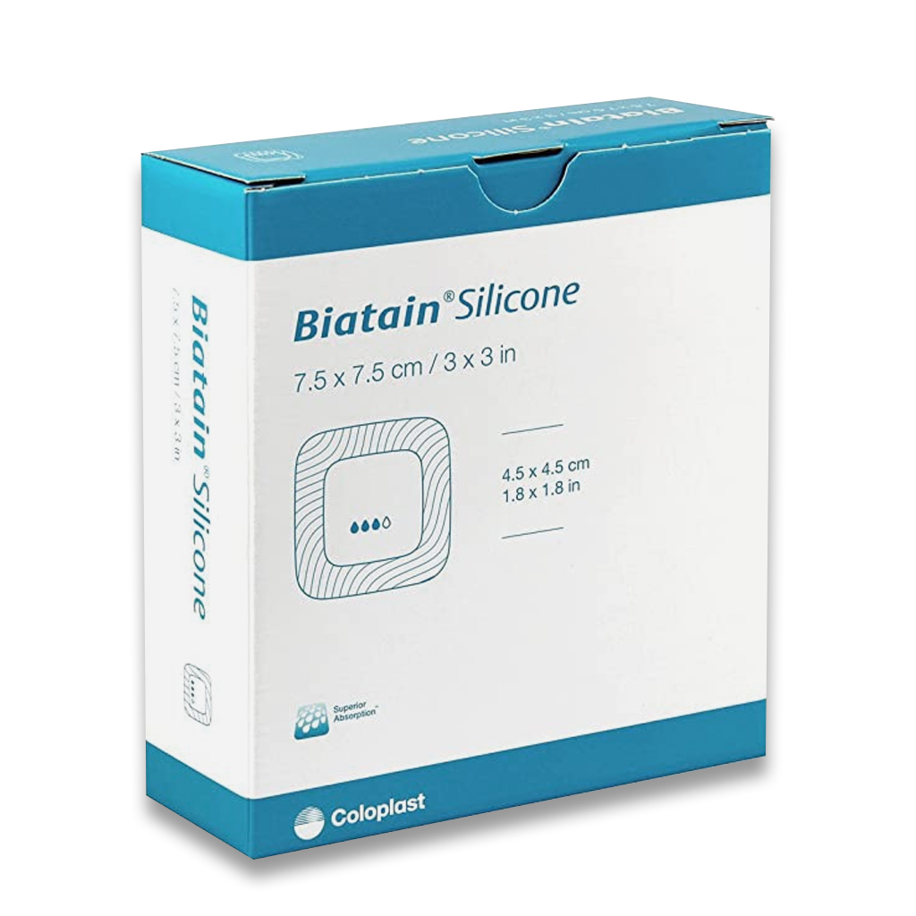 Image de produit Biatain silicone : pansement doux et absorbant pour plaies exsudatives