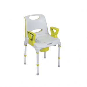 CHAISE DE DOUCHE hygiénique AQ-TICA Confort de douche anis