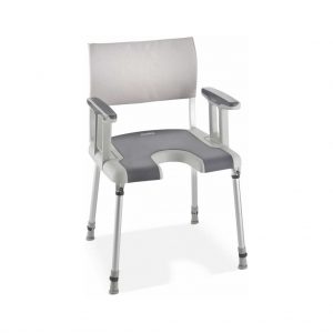 CHAISE DE DOUCHE AQUATEC SORRENTO avec découpe intime