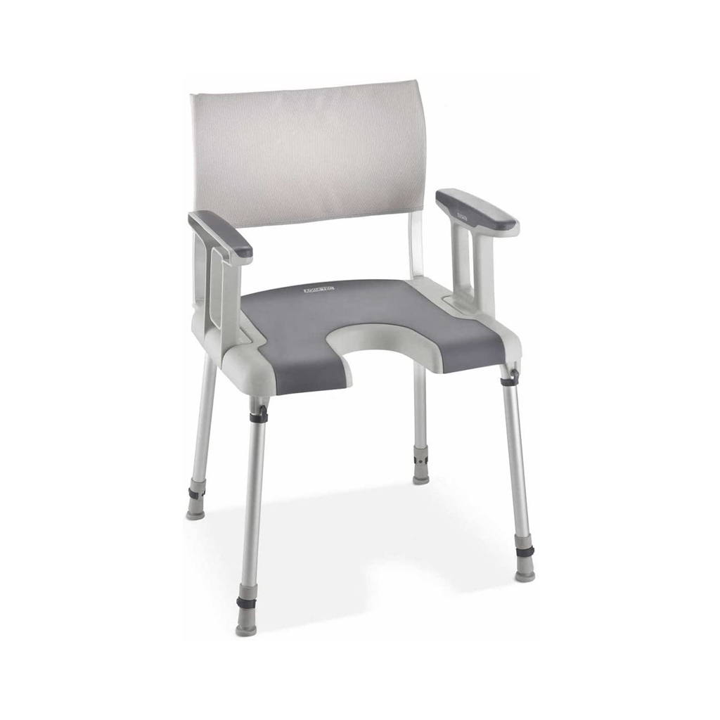 Image de produit CHAISE DE DOUCHE AQUATEC SORRENTO avec découpe intime
