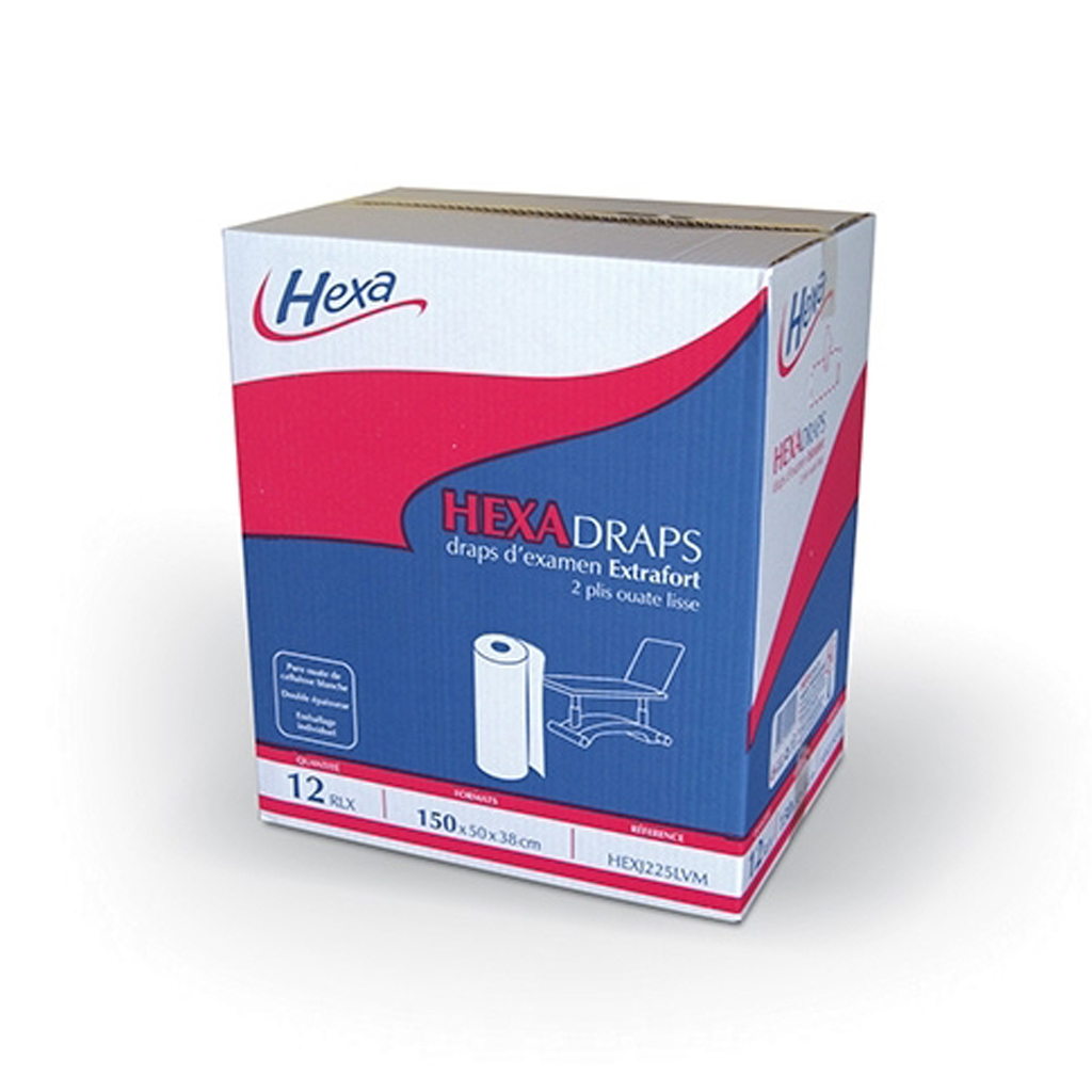 Image de produit DRAP D’EXAMEN OUATE HEXA ExtraFort