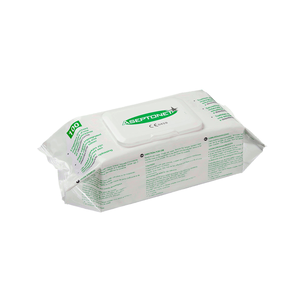 Image de produit LINGETTES DESINFECTANTES ASEPTONET