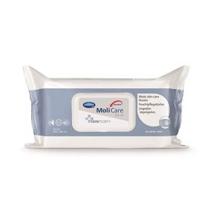 LINGETTES NETTOYANTES IMPREGNEES MOLICARE SKIN