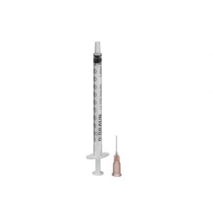 SERINGUE 1 ml 3P OMNIFIX 100 DUO montée B BRAUN