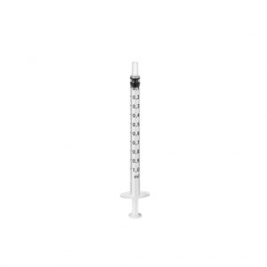 SERINGUE 1 ml 3P OMNIFIX F-SOLO non montée B BRAUN
