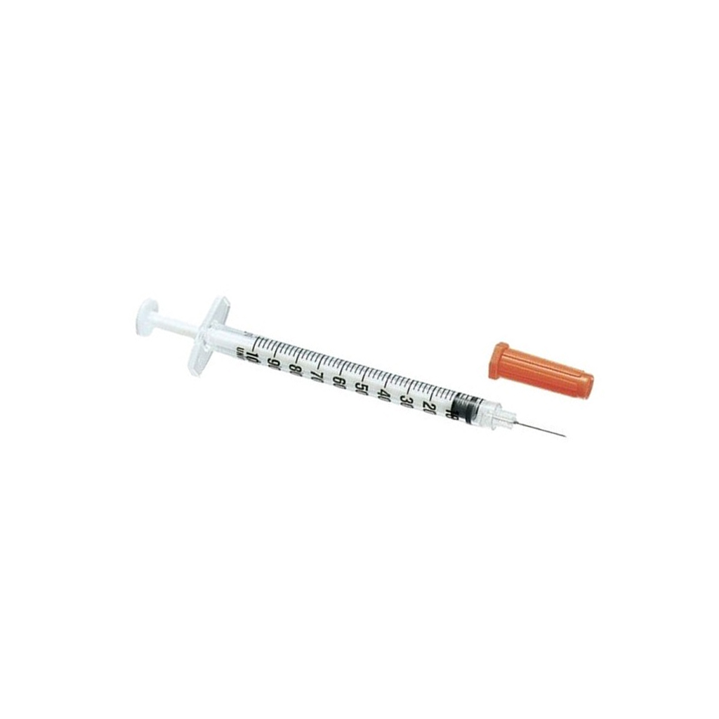 Image de produit SERINGUE 1 ml BD MICRO-FINE +, boite de 200 seringues