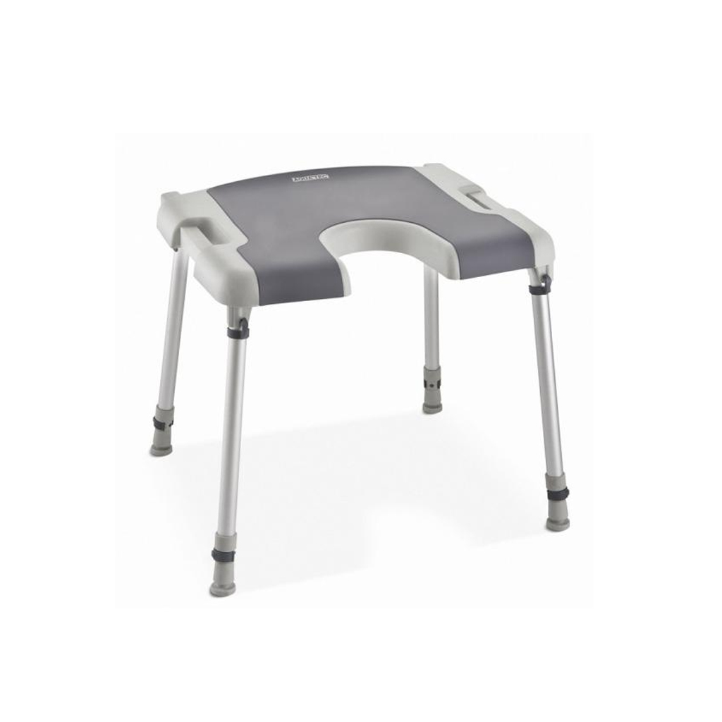 Image de produit TABOURET DE DOUCHE AQUATEC SORRENTO avec découpe intime