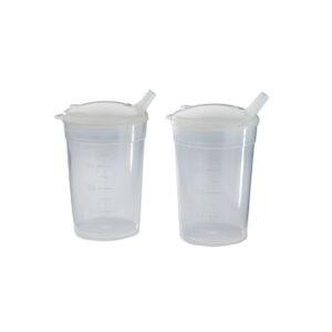 VERRES PLASTIQUE ECO LOT DE 2
