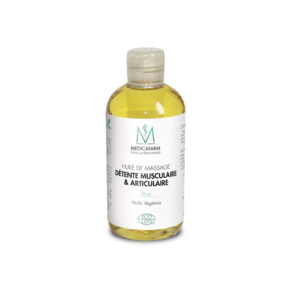 huile de massage bio medicafarm